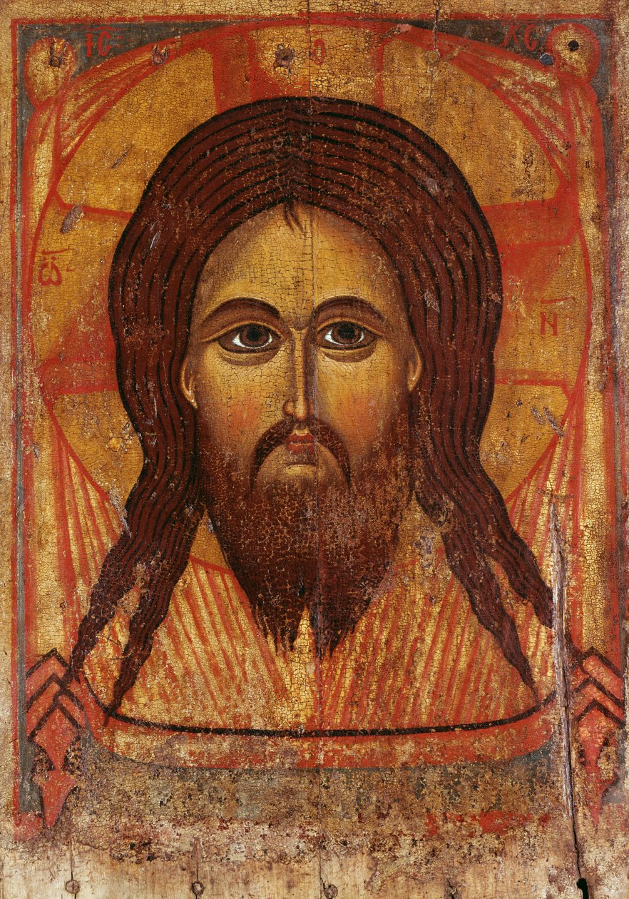 Święta Twarz, 1200-1250 autorstwa Russian School