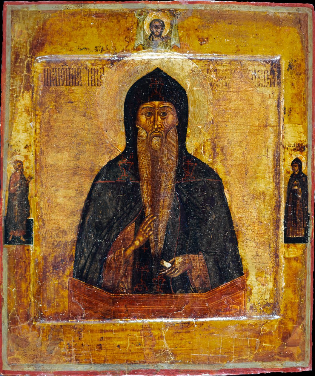 Czcigodni Nikita Stylici z Perejasławia. autorstwa Russian icon.