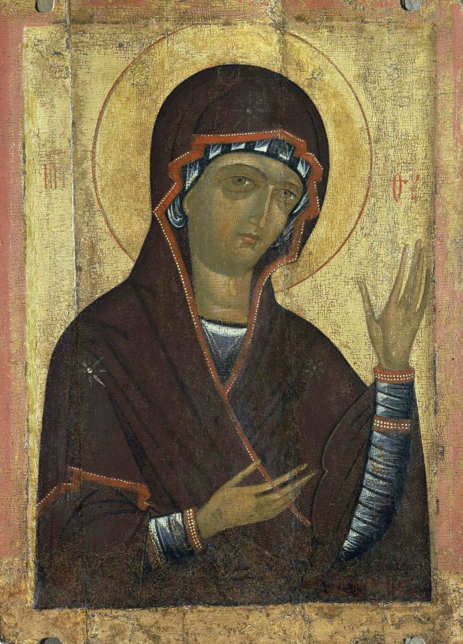 Kaplica Dziewicy. autorstwa Russian icon.