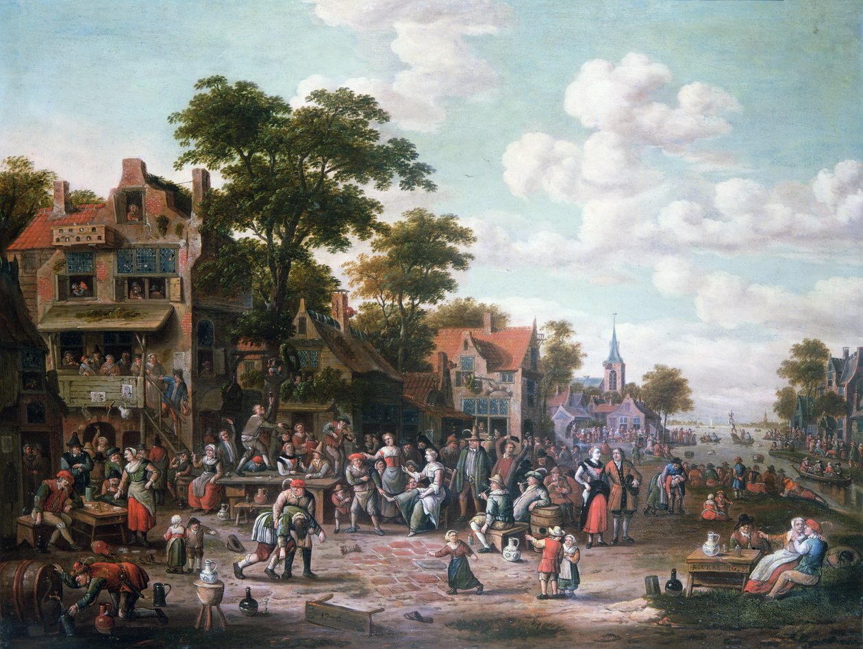 د کلي جشن، 1716 پولی autorstwa Rutger Verburgh