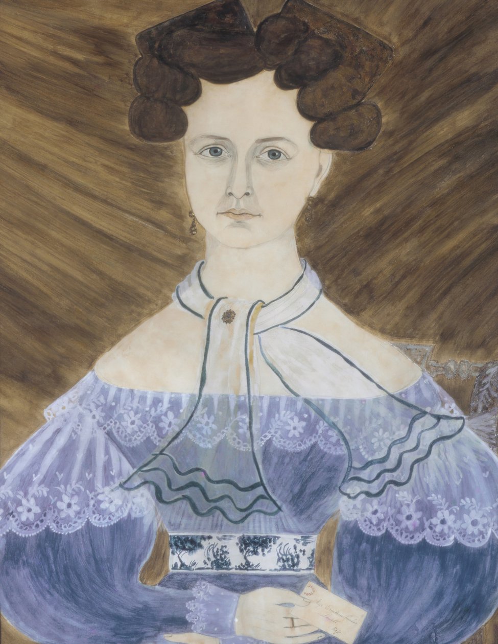 Panna Emeline Parker z Lowell, Massachusetts, 1832 r autorstwa Ruth Whittier Shute
