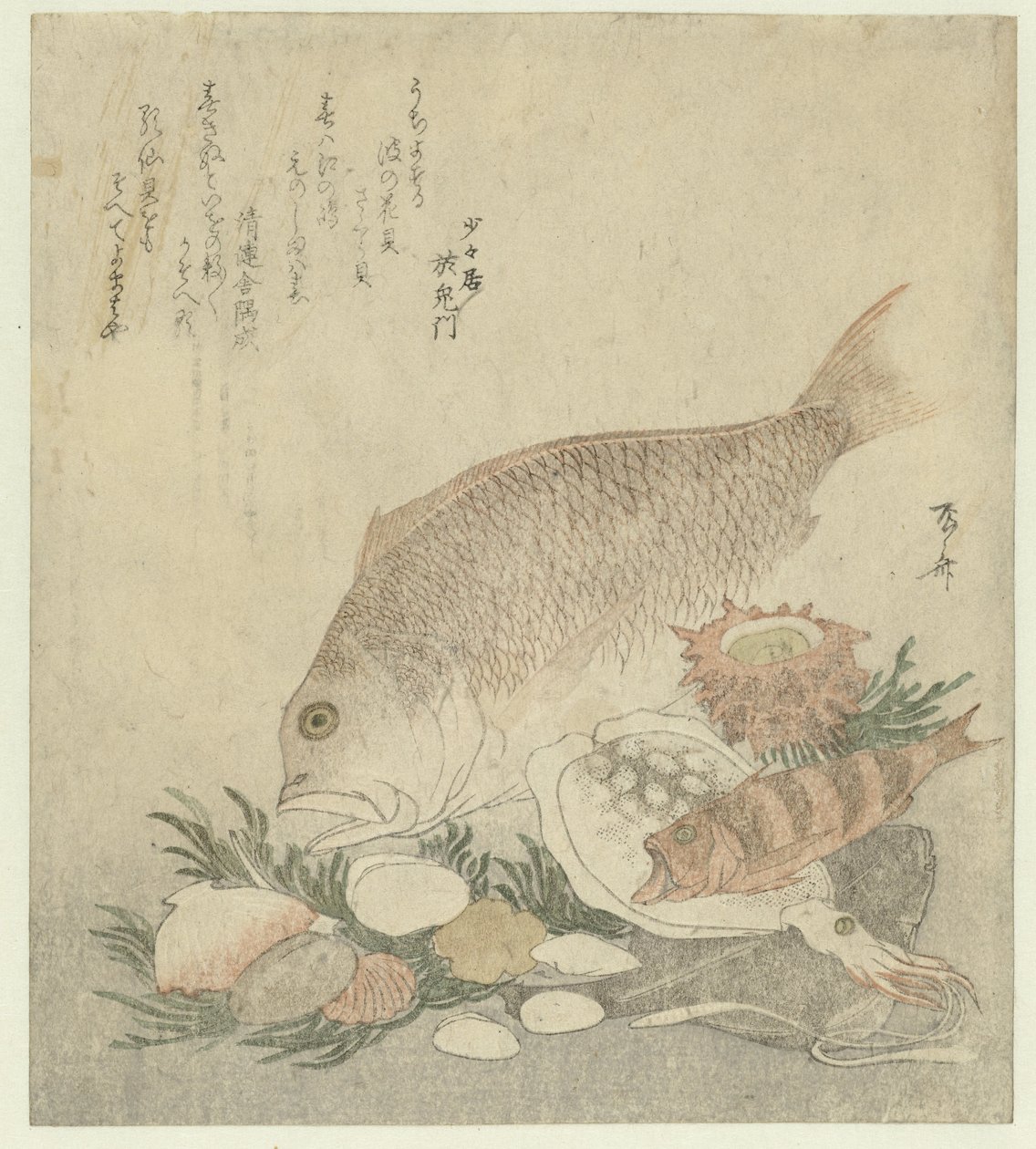 Ryby i muszle autorstwa Ryuryukyo Shinsai
