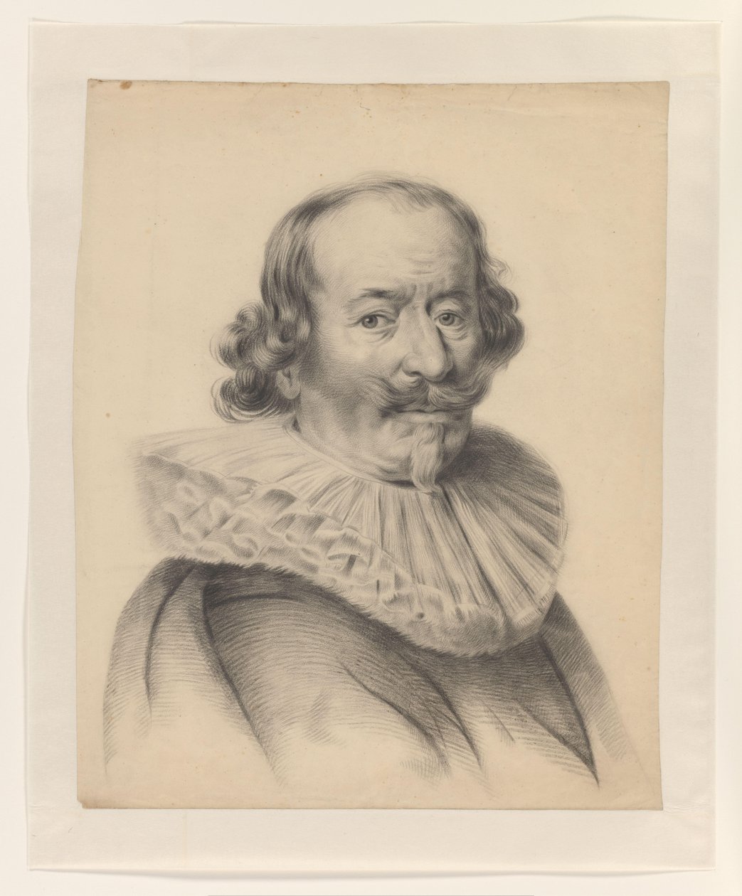 Portret mężczyzny z XVII wieku autorstwa S.A. van der Heim