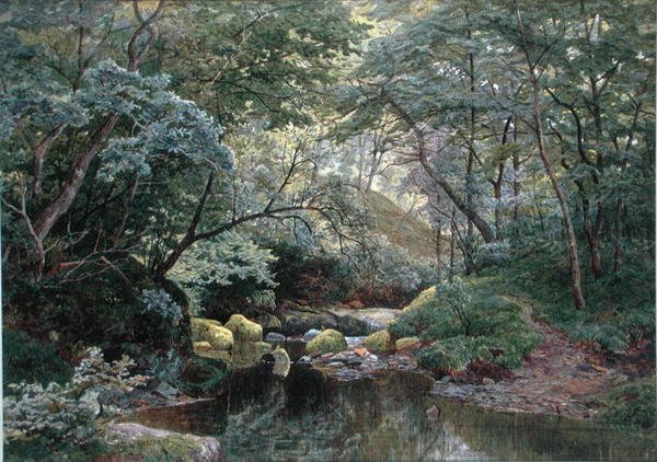 Strumień leśny autorstwa S.G. Williams Roscoe