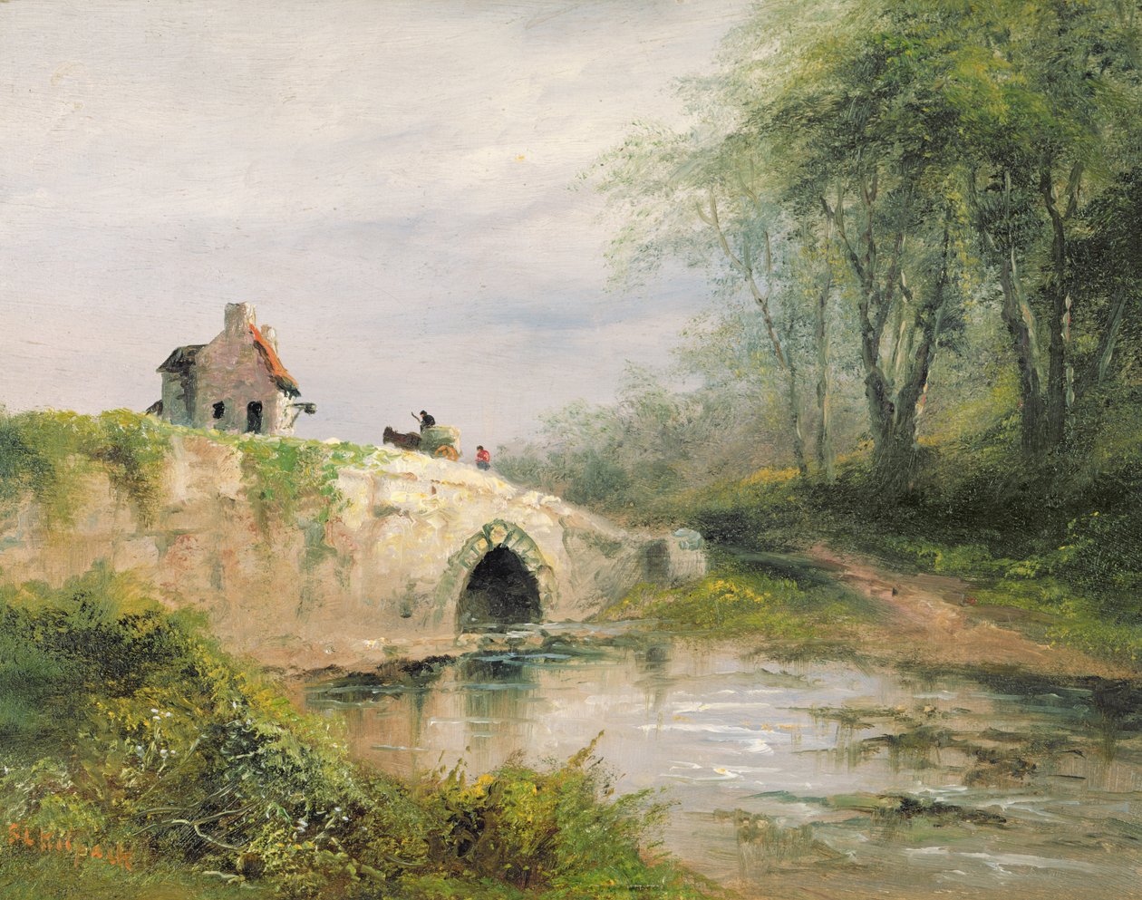 Most na rzece autorstwa S.L. Kilpack