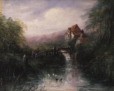 Millstream autorstwa S.L. Kilpack