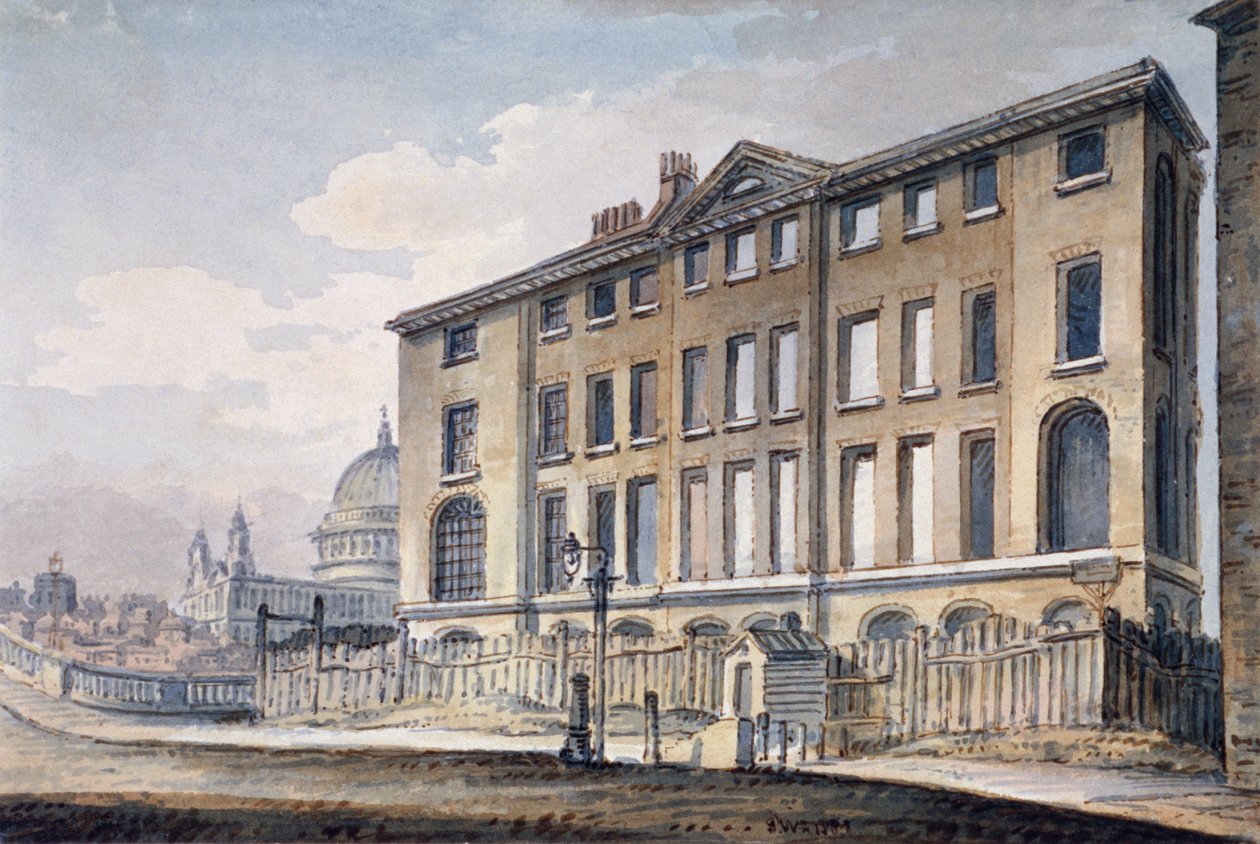 Albion Place, Southwark, Londyn, 1803 autorstwa SW