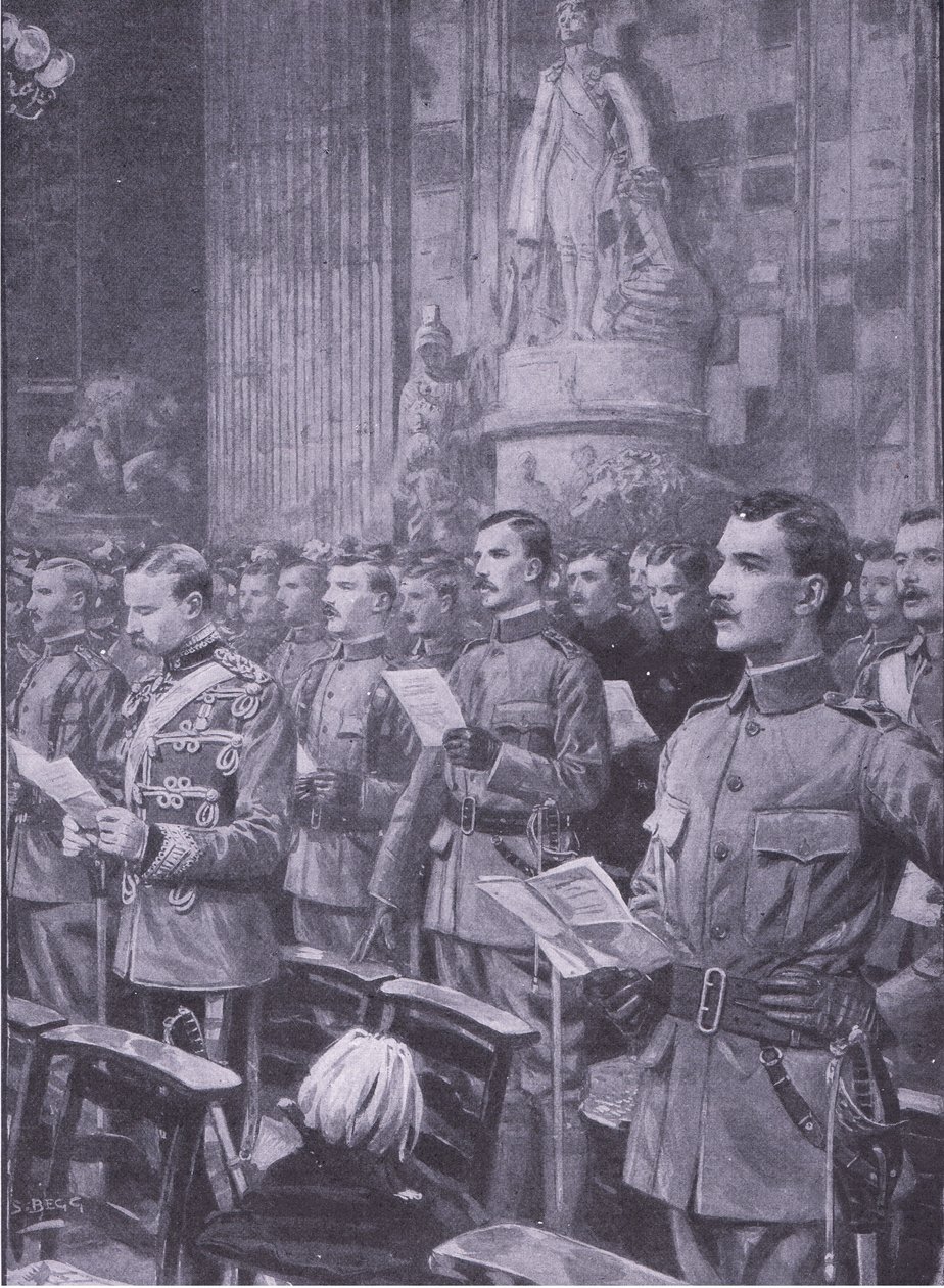 City Imperial Volunteers at St Paul