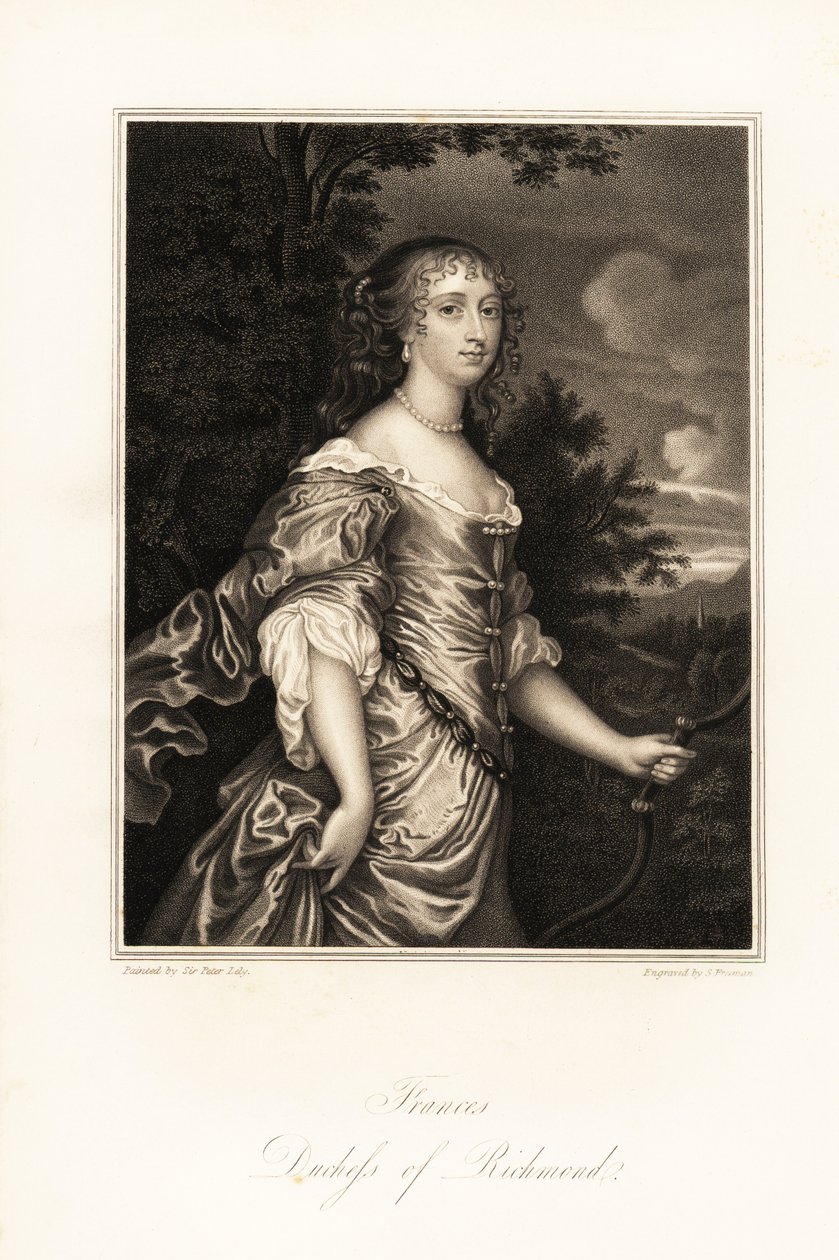 Portret Frances Stuart, księżnej Richmond autorstwa S. Freeman
