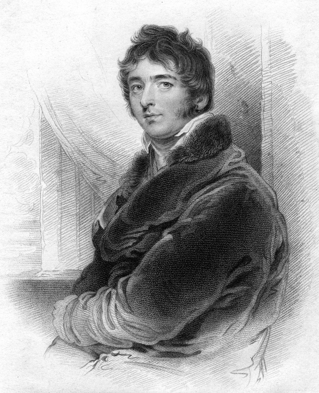 William Lamb 1779-1848, 2. wicehrabia Melbourne, XIX wiek. autorstwa S. Freeman
