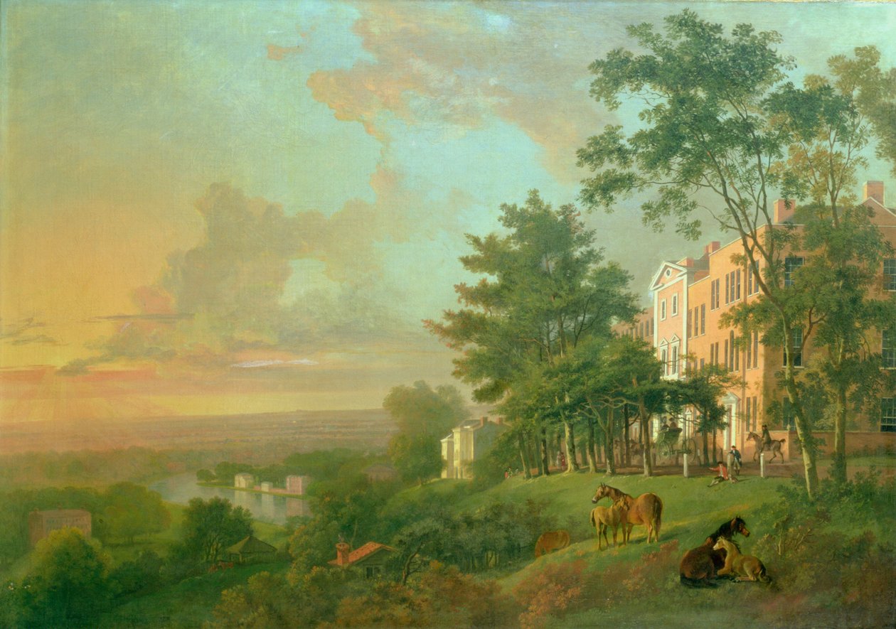 Widok z tarasu, Richmond Hill autorstwa S. Gilpin