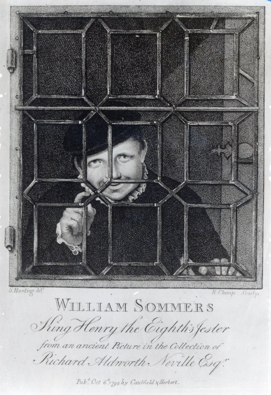 William Sommers, grawerowany przez R. Clampa, 1794 autorstwa S. Harding