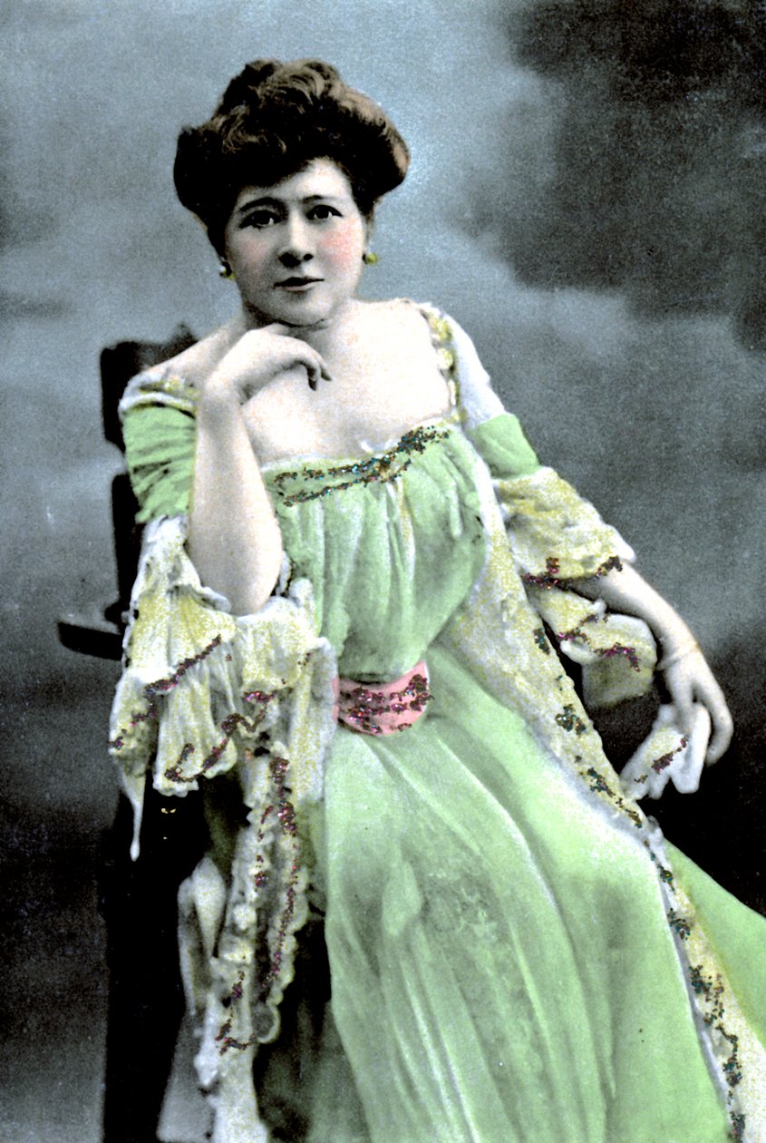 Marie Tempest 1864-1942, angielska piosenkarka i aktorka, 1905. autorstwa S Hildesheimer and Co