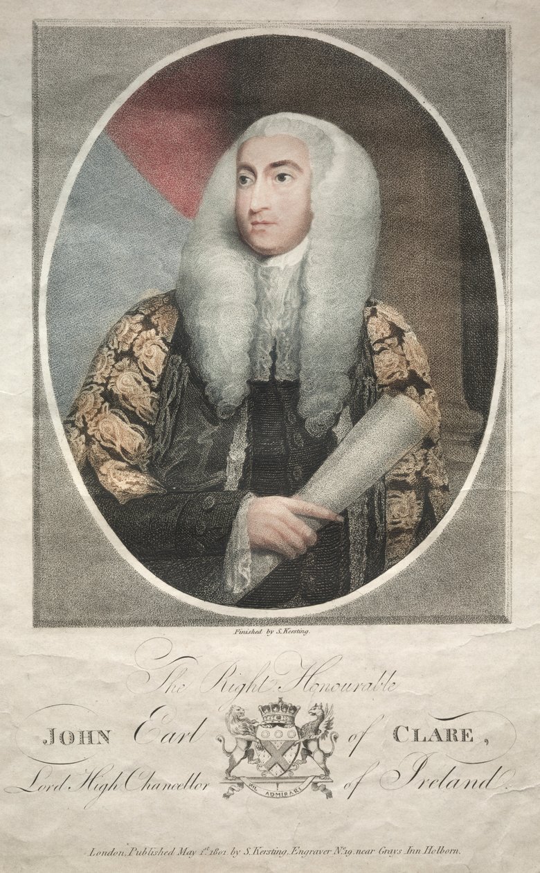 John Fitzgibbon, hrabia Clare autorstwa S. Kersting