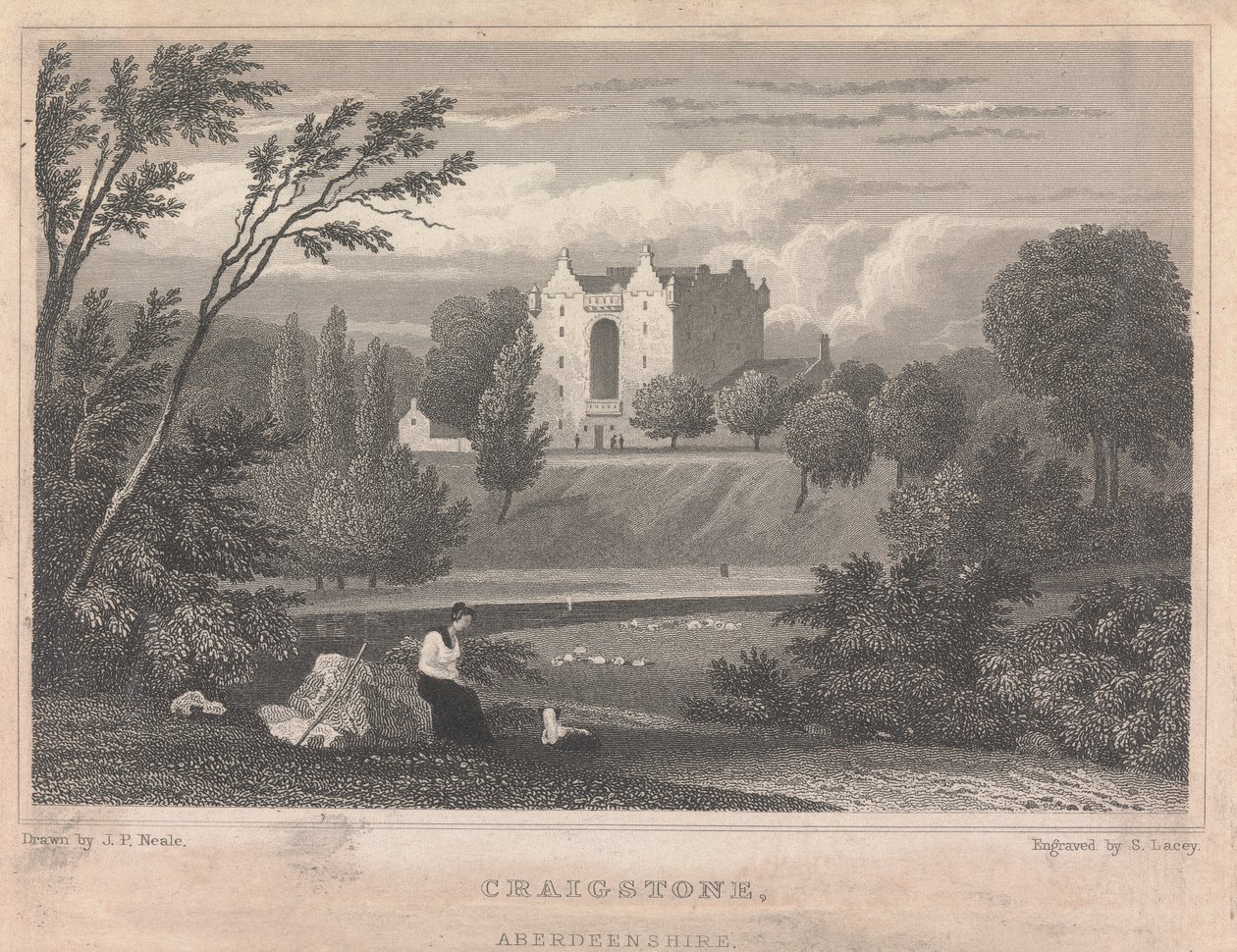 Craigstone, Aberdeenshire; strona 77 (tom pierwszy) autorstwa S. Lacey