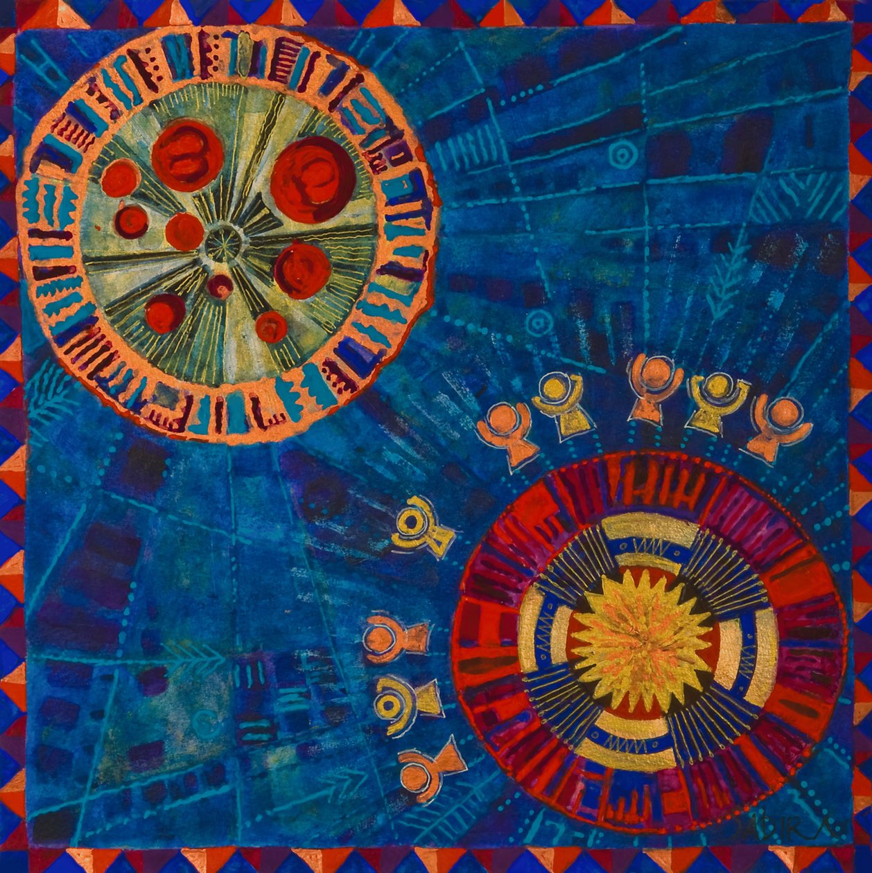 Słoneczko 2, 2008 autorstwa Sabira Manek