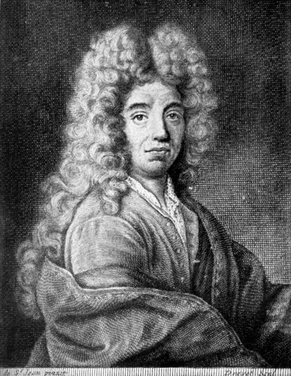 Jean de La Bruyere, francuski eseista i moralista, XVII wiek. autorstwa Saint Jean
