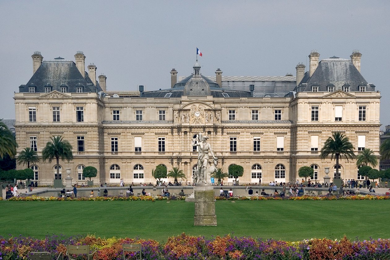 Palais du Luxembourg, fasada południowa autorstwa Salomon de Brosse