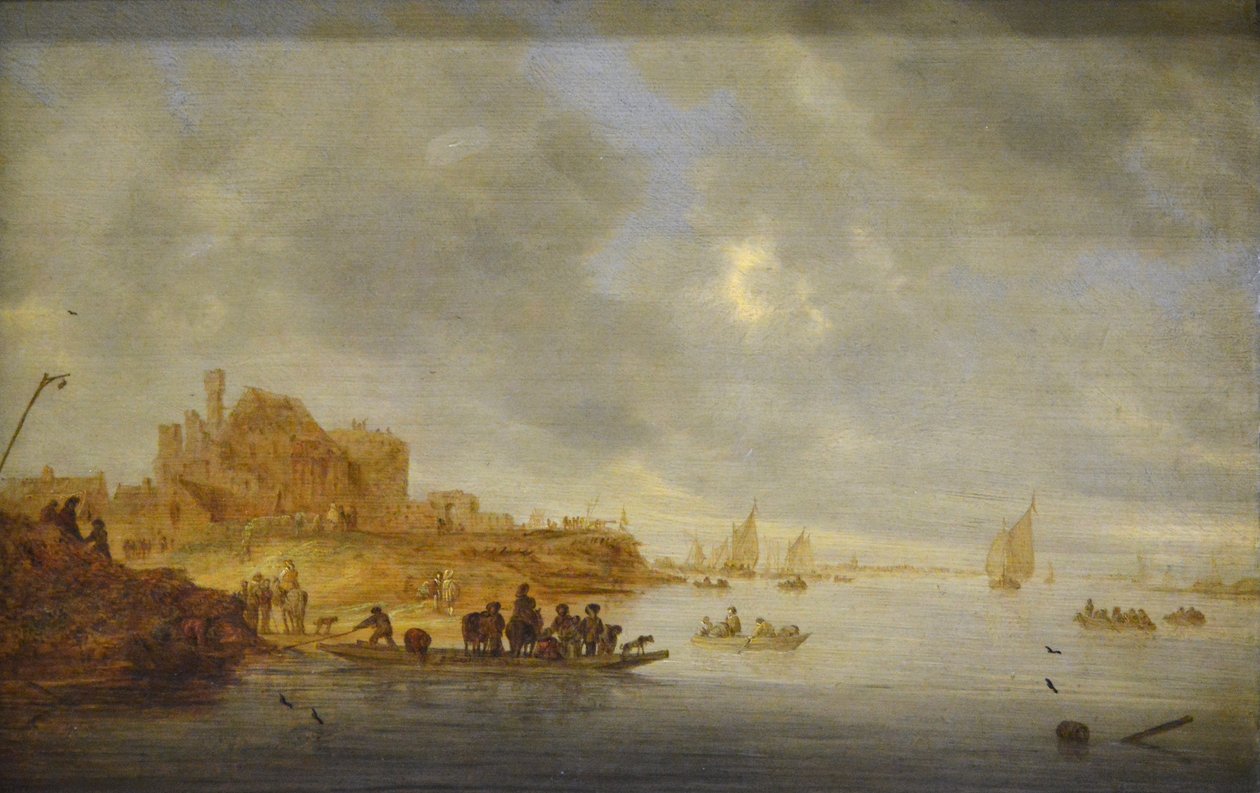 matura autorstwa Salomon van Ruisdael or Ruysdael