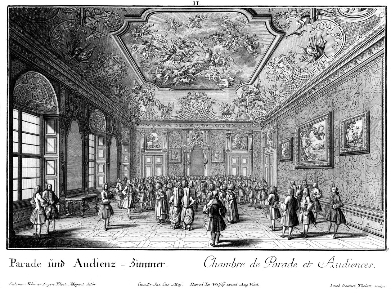 sala audiencyjna autorstwa Salomon Kleiner
