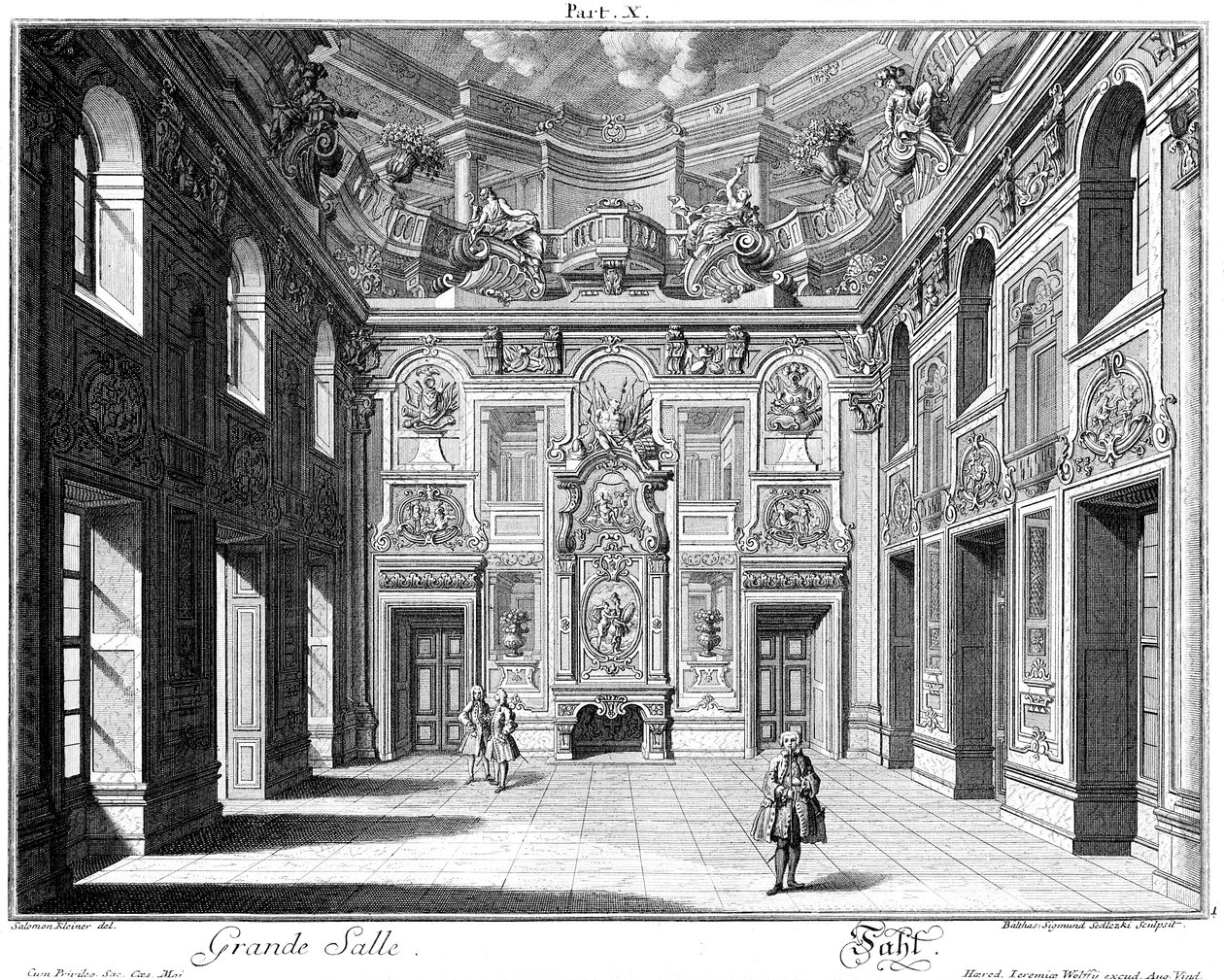 Sala Marmurowa autorstwa Salomon Kleiner