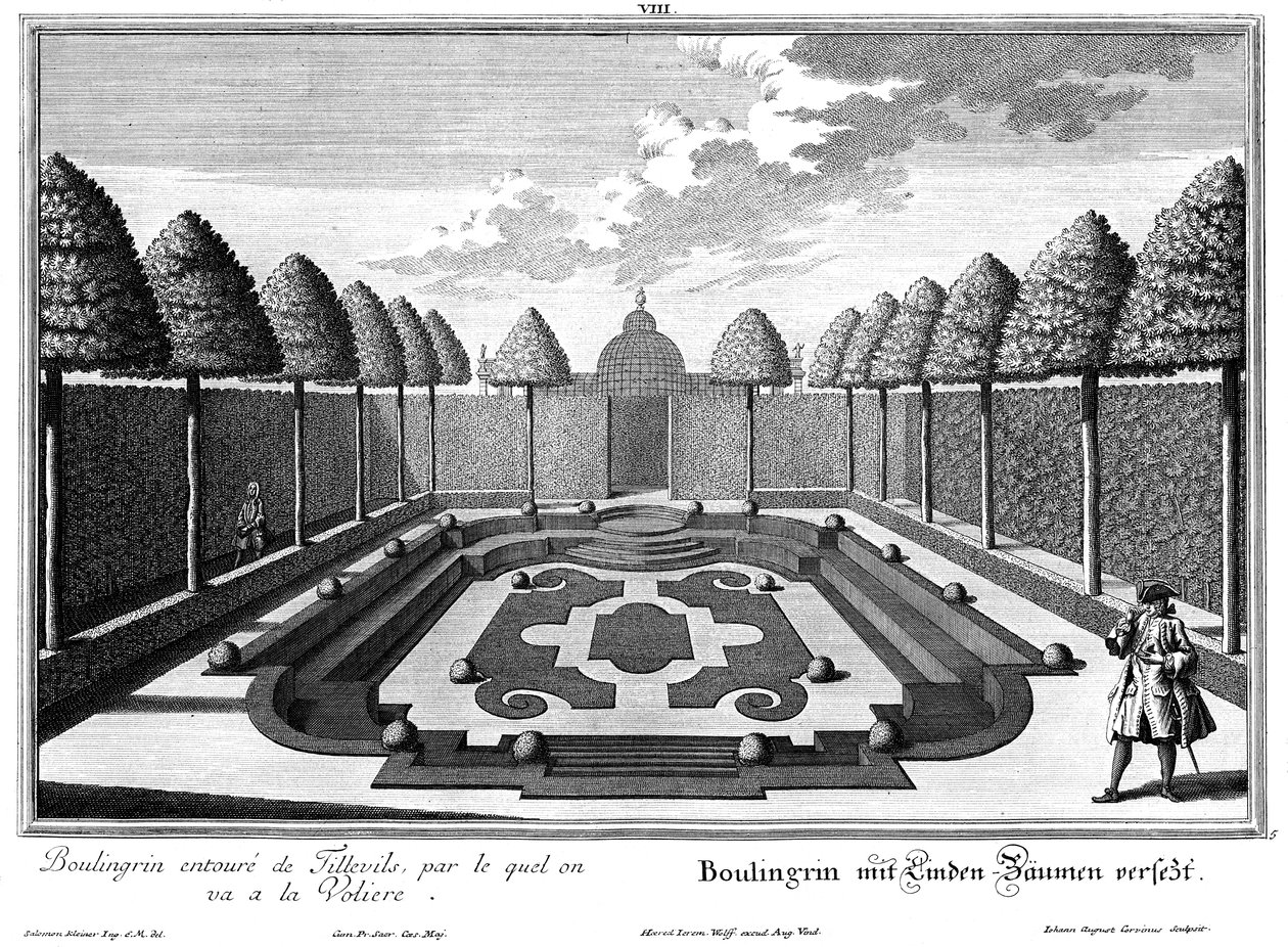 Broszura Boulingrins w "Małym Ogrodzie" autorstwa Salomon Kleiner