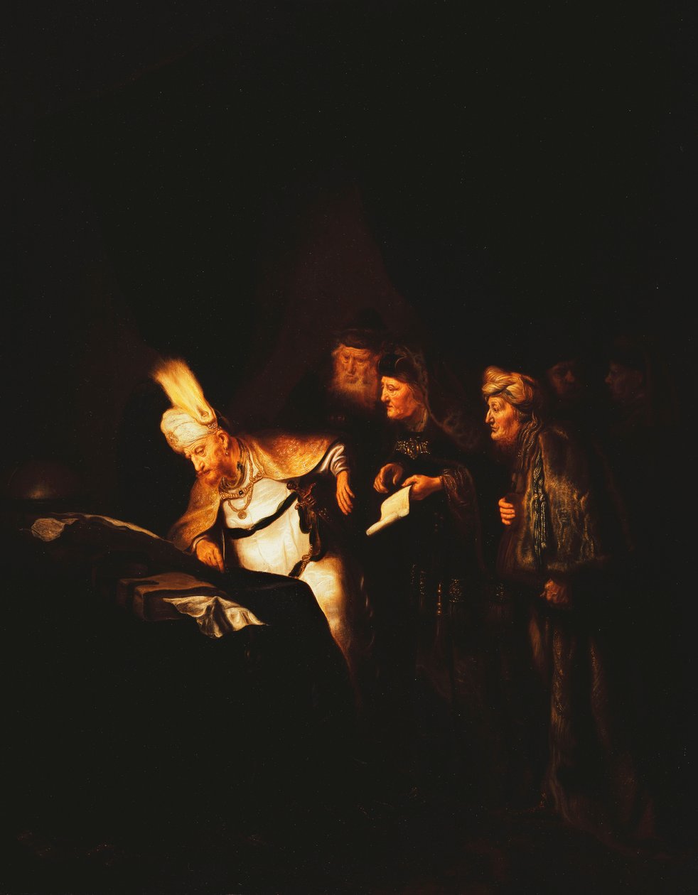 Poncjusz Piłat odmawia zmiany inskrypcji na krzyżu Chrystusa, 1641 autorstwa Salomon Koninck
