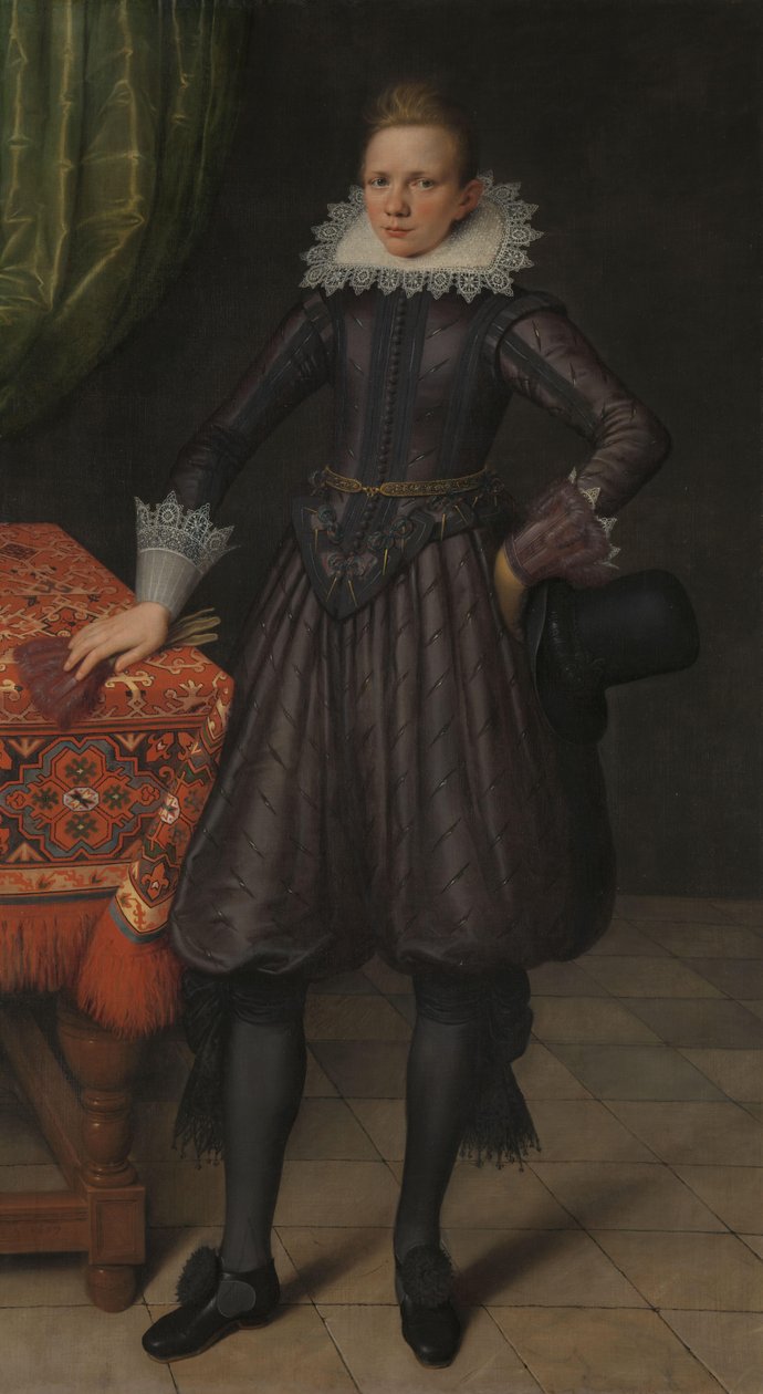 Portret Petera Courtena Portret Petera Courtena (1599-1624) autorstwa Salomon Mesdach (attributed to)