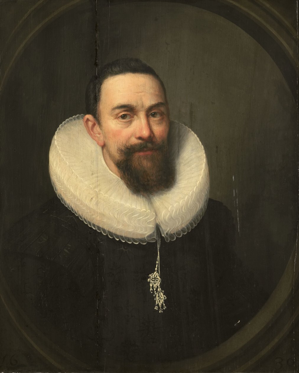 Portret Sir Pietera Courtena (1581-1630) autorstwa Salomon Mesdach (circle of)