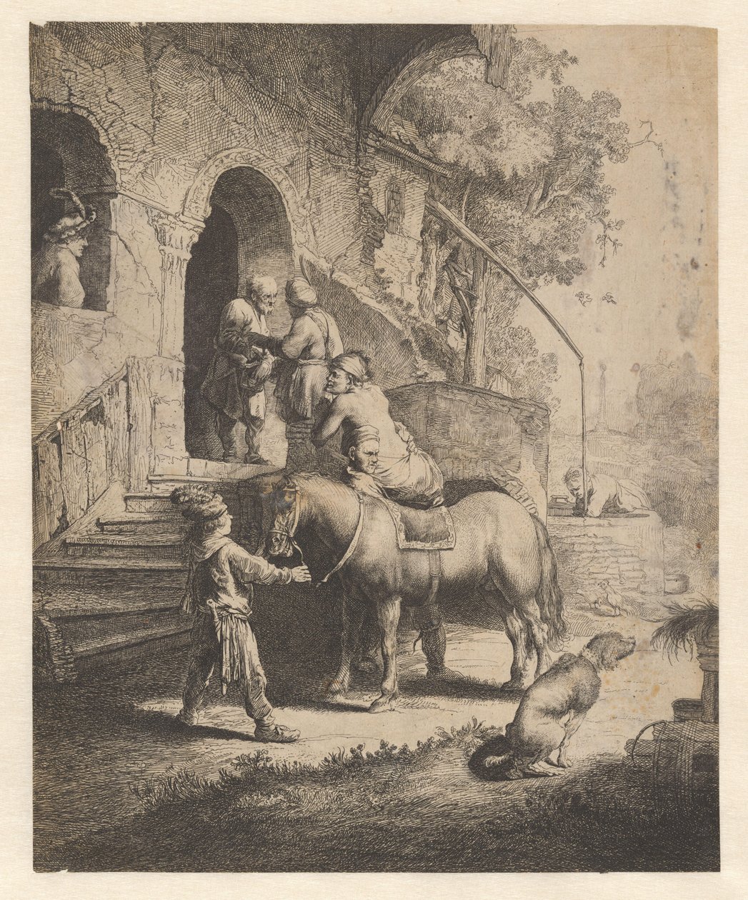 Dobry Samarytanin autorstwa Salomon Savery
