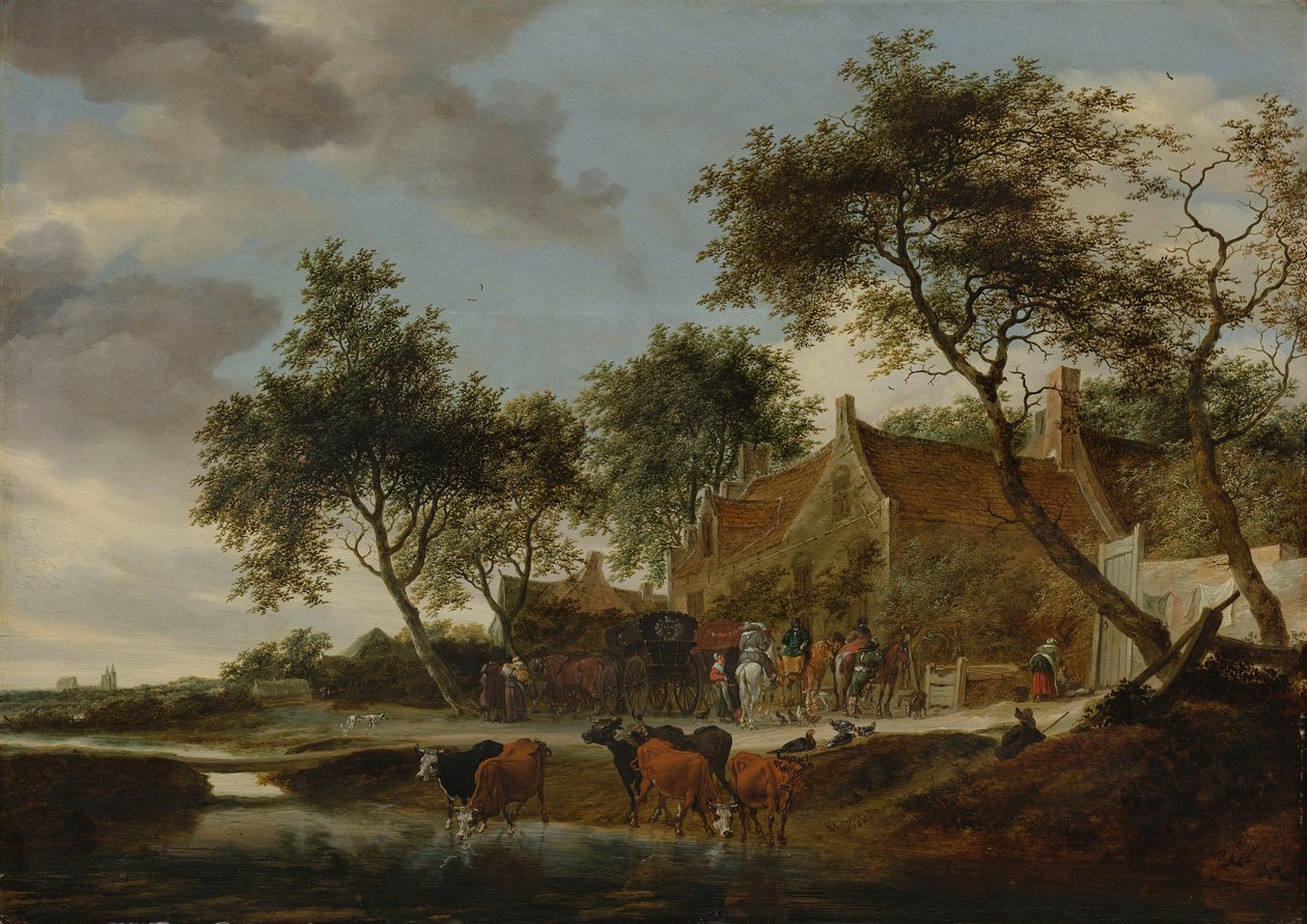  autorstwa Salomon van Ruisdael or Ruysdael