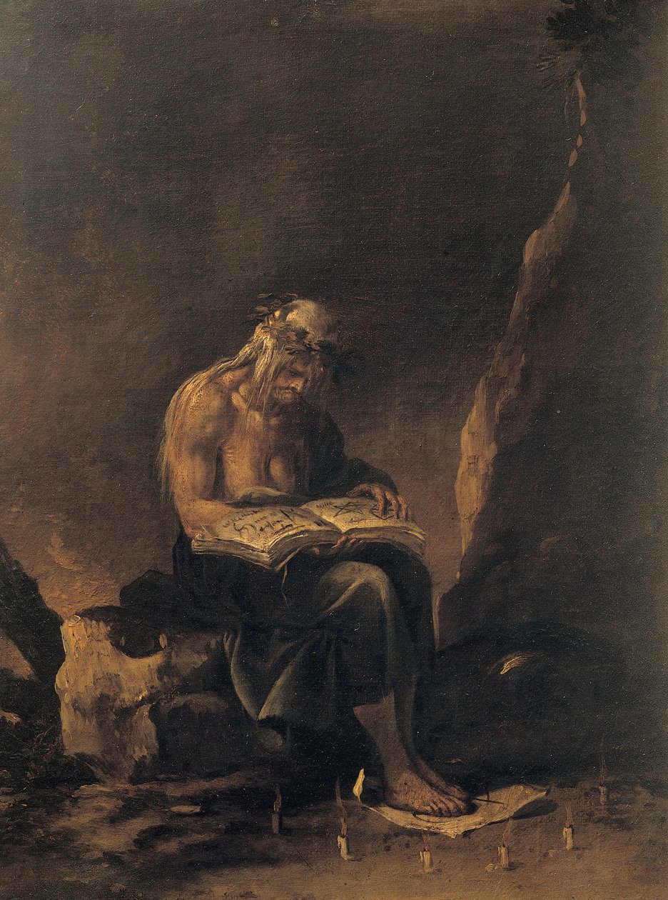 Wiedźma autorstwa Salvator Rosa