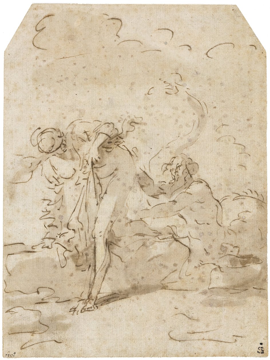 Glaukus i Scylla autorstwa Salvator Rosa