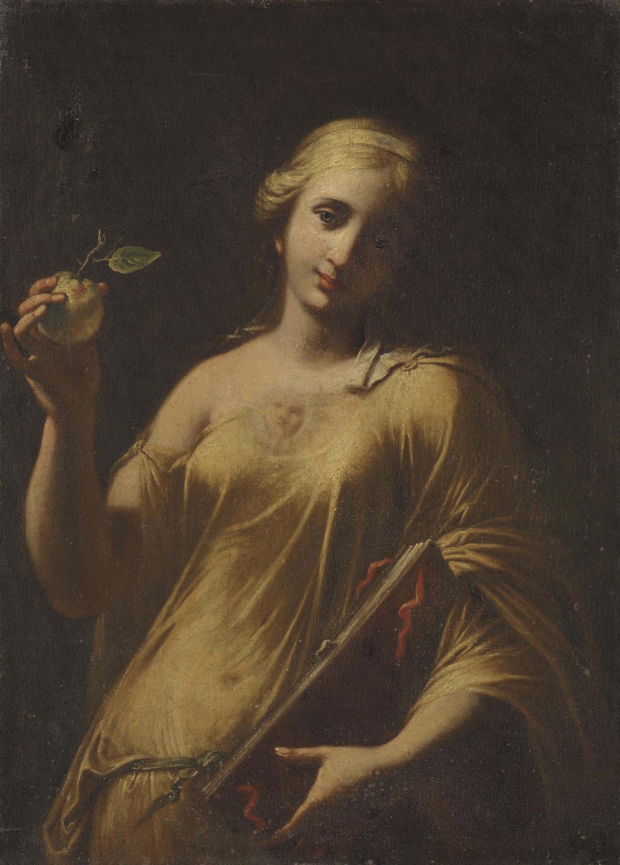 Mądrość Boża, c.1663 autorstwa Salvator Rosa
