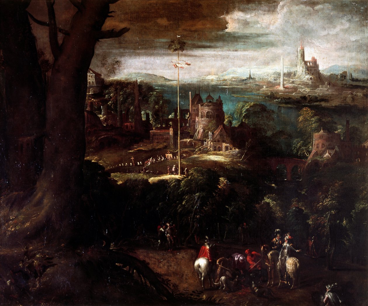 Marine, Szkoła Salvatora Rosa autorstwa Salvator Rosa