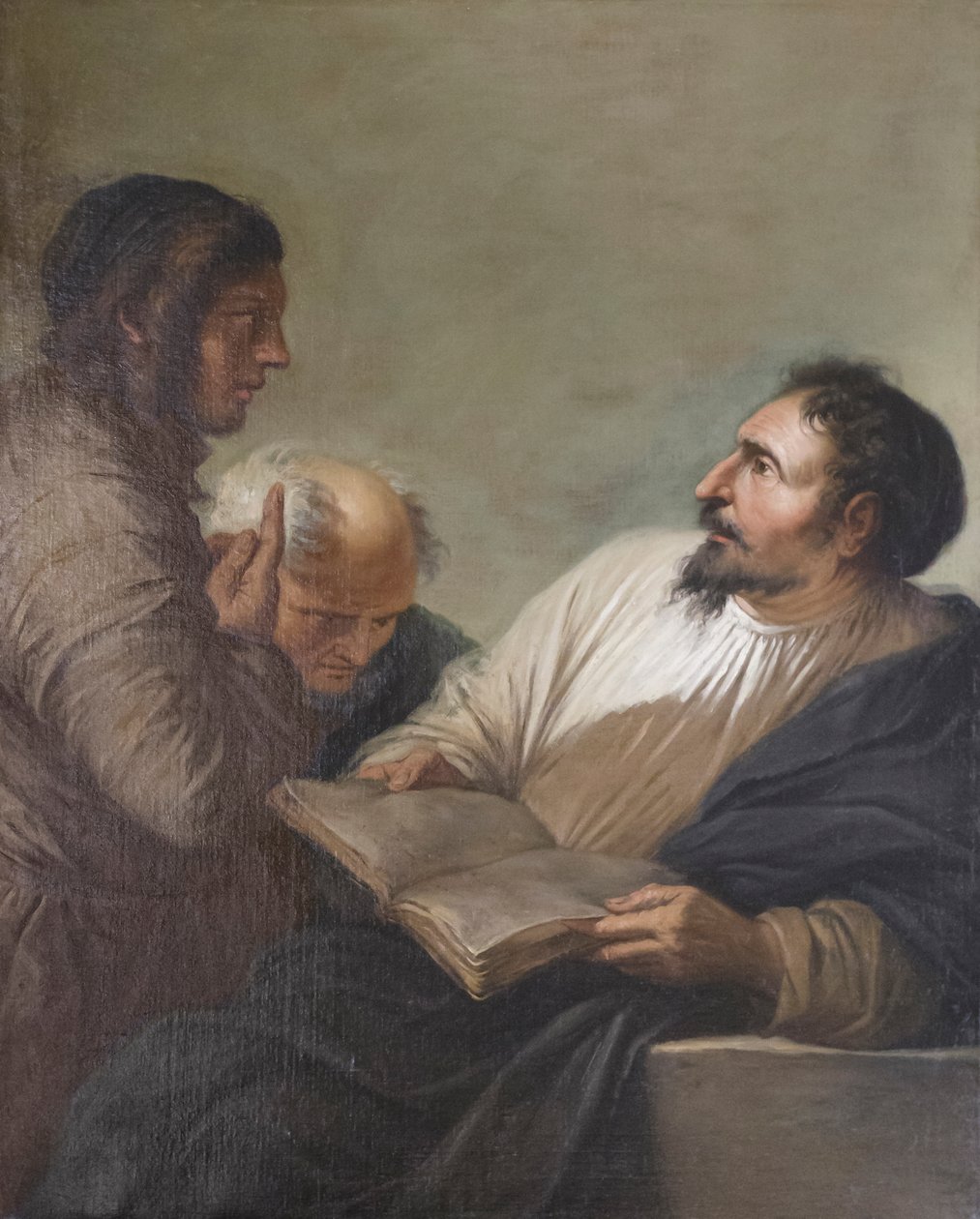 Akademia Platońska, ok. 1650 (olej na płótnie) autorstwa Salvator Rosa