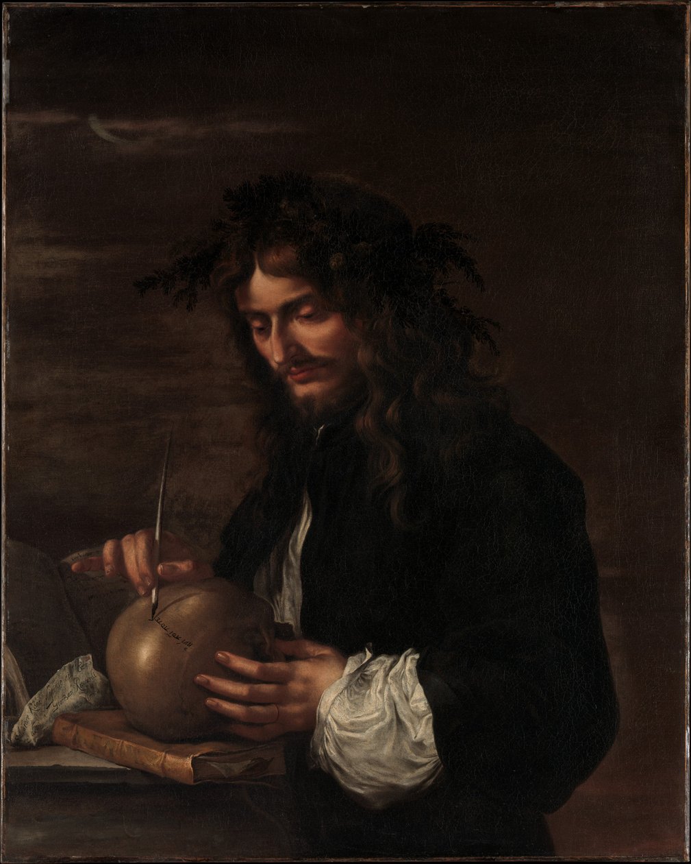 Autoportret autorstwa Salvator Rosa