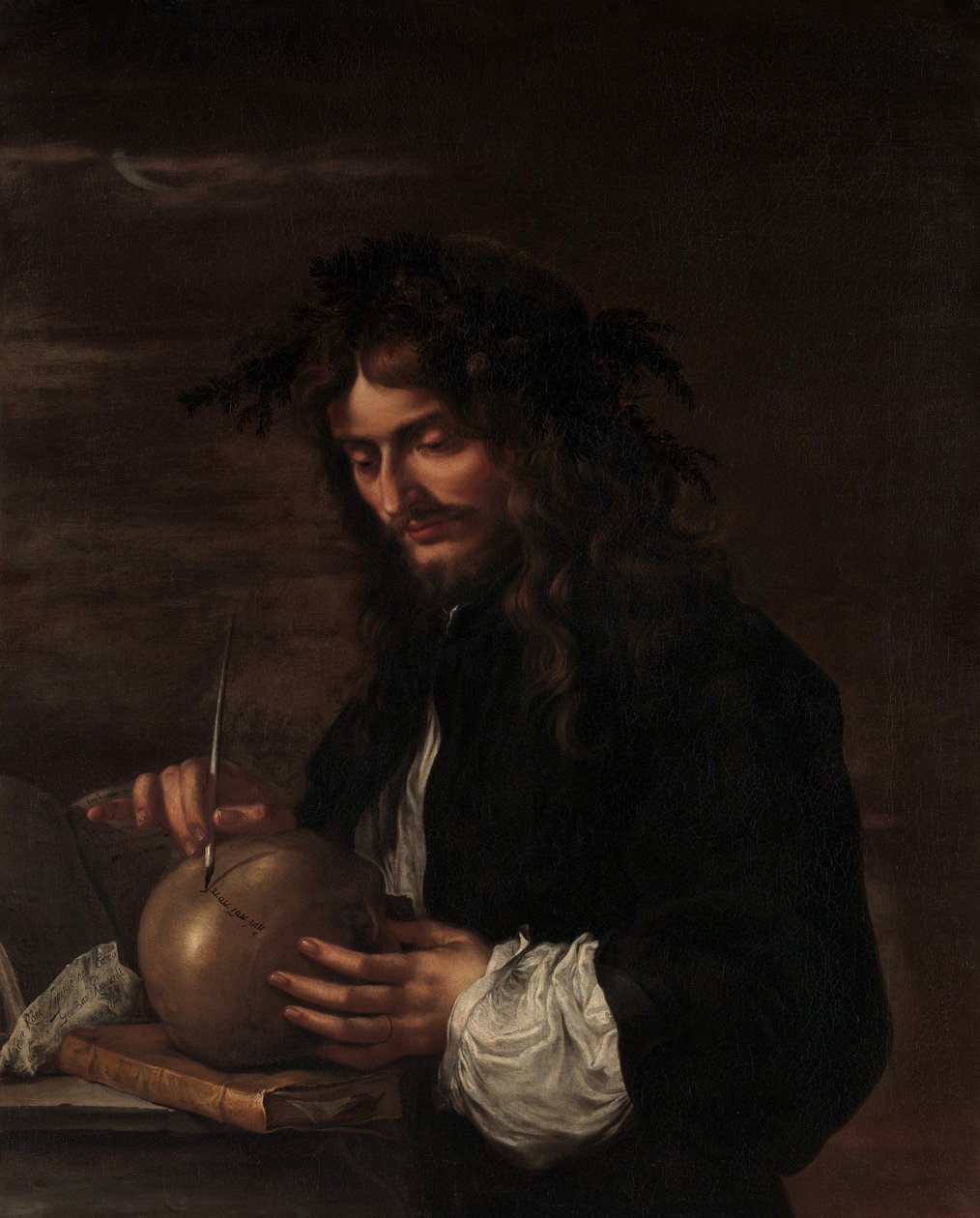 Autoportret, ca. 1647. autorstwa Salvator Rosa