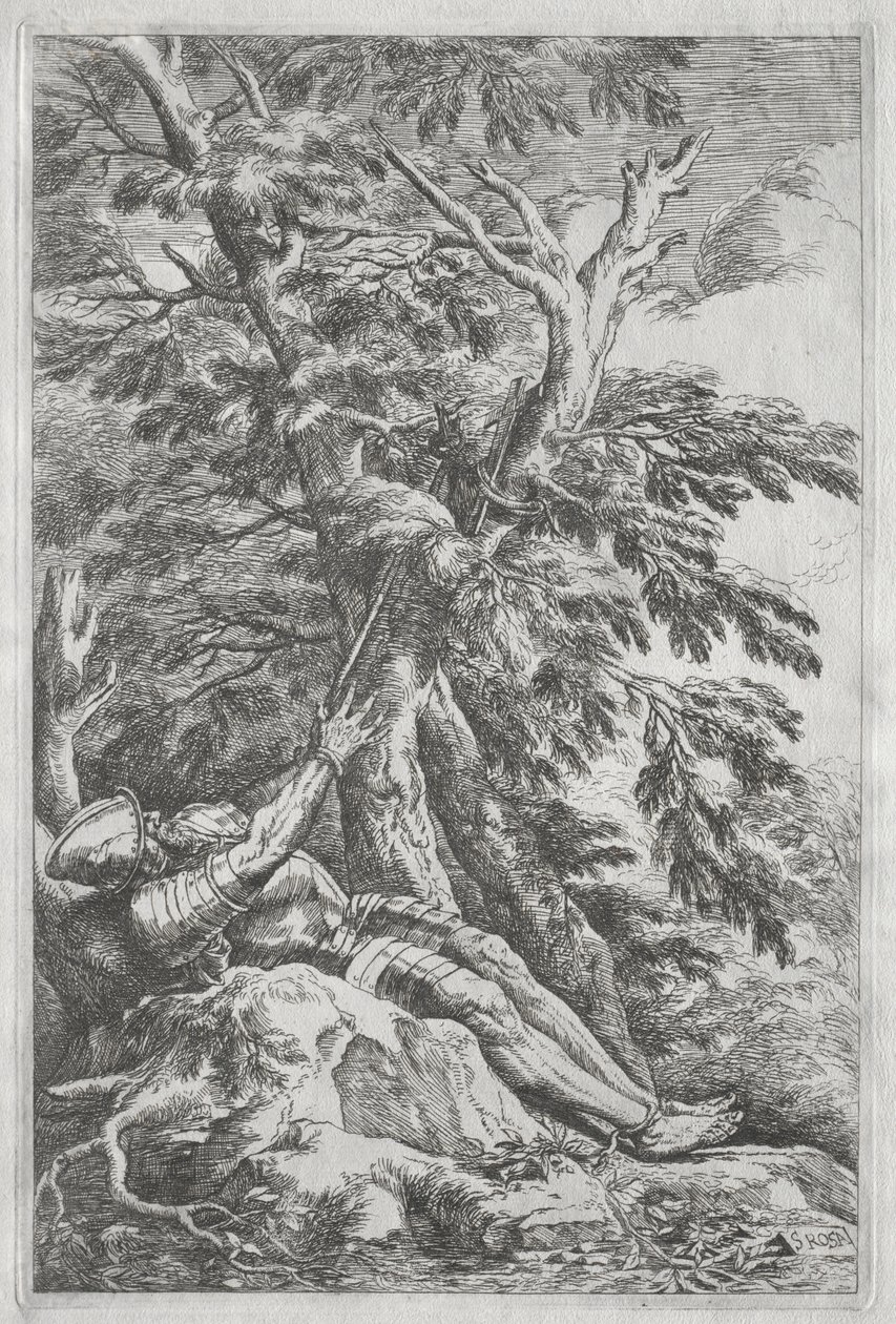 św. 1662. autorstwa Salvator Rosa
