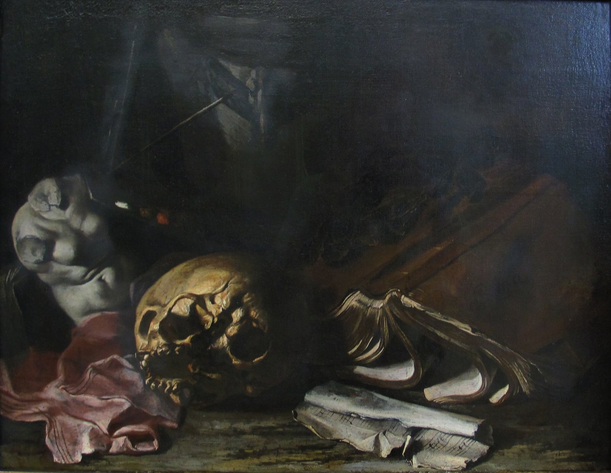 Martwa natura autorstwa Salvator Rosa