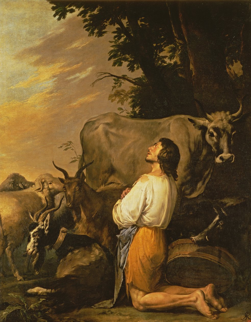 Syn marnotrawny, lata pięćdziesiąte XVII wieku autorstwa Salvator Rosa