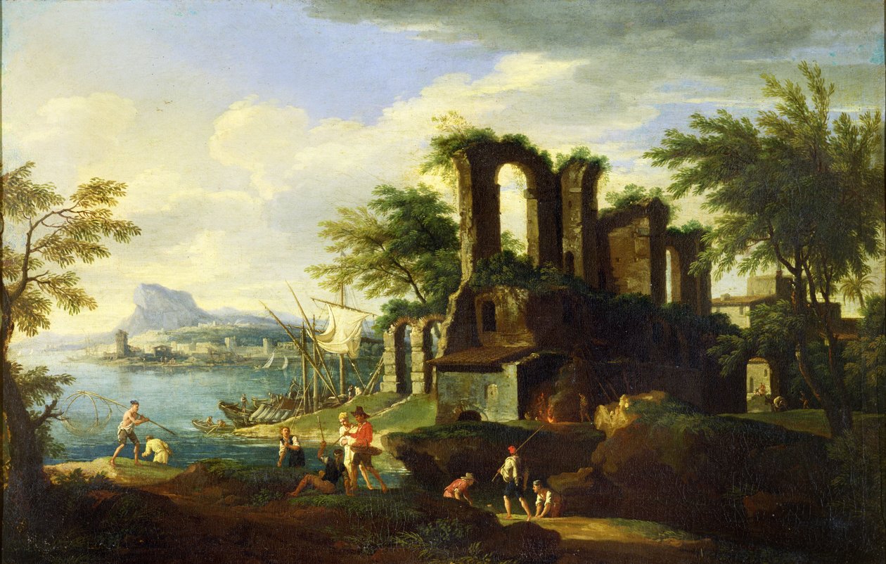 Nieznany obraz autorstwa Salvator Rosa