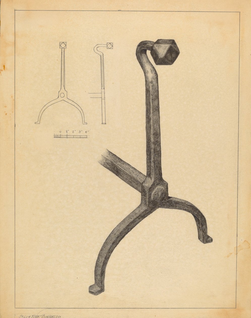 andiron autorstwa Salvatore Borrazzo