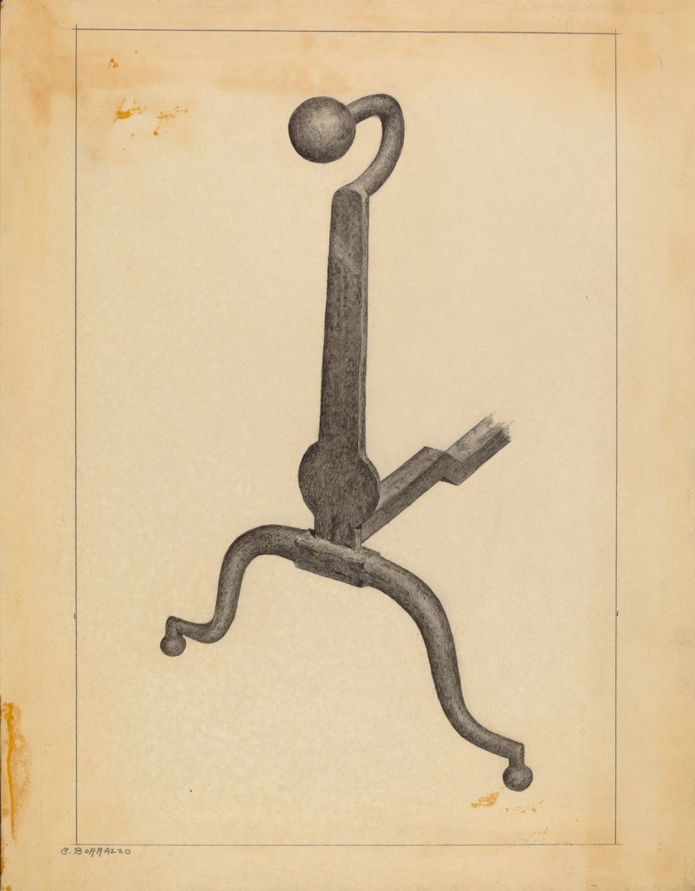 andiron autorstwa Salvatore Borrazzo