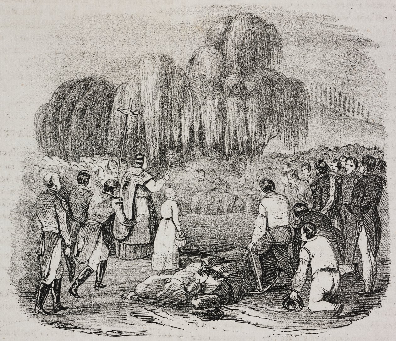 Pogrzeb Napoleona Bonaparte na Wyspie Świętej Heleny, 9 maja autorstwa Salvatore Puglia