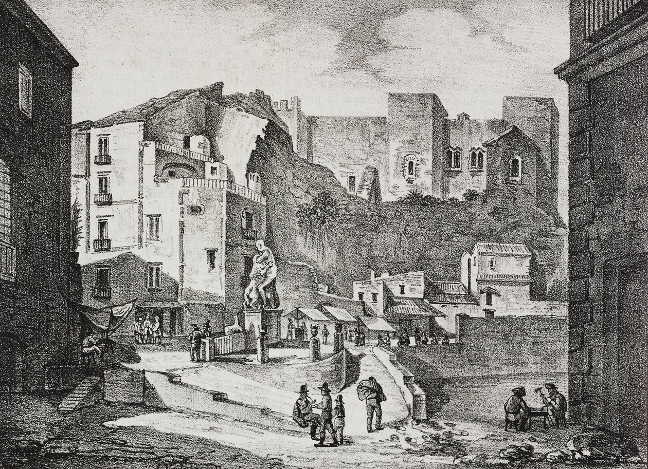 Widok na Piazza della Fontana dell