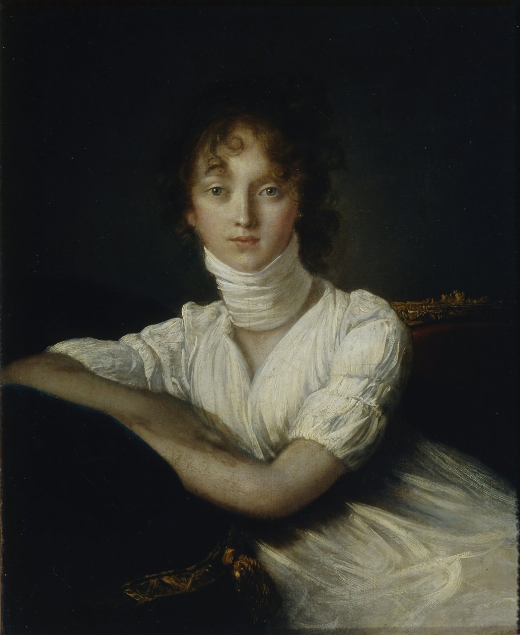 Portret hrabiny Warwary Pietrownej Szczerbatowej, z domu Obolenskaja 1774-1843 autorstwa Salvatore Tonci