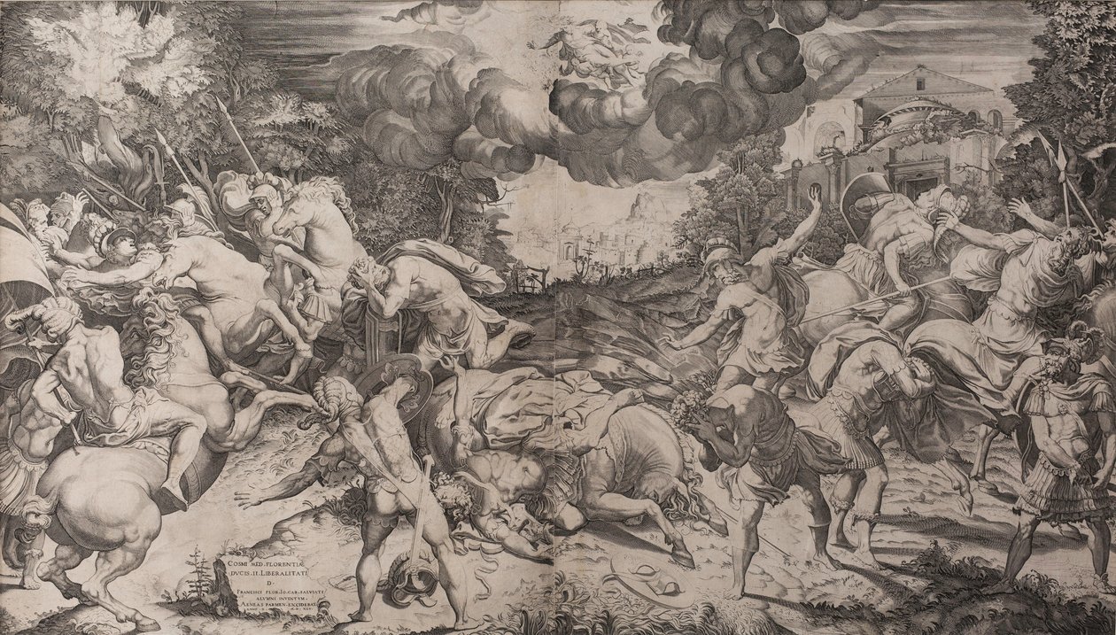 Nawrócenie św. Pawła, 1545. autorstwa Salviati
