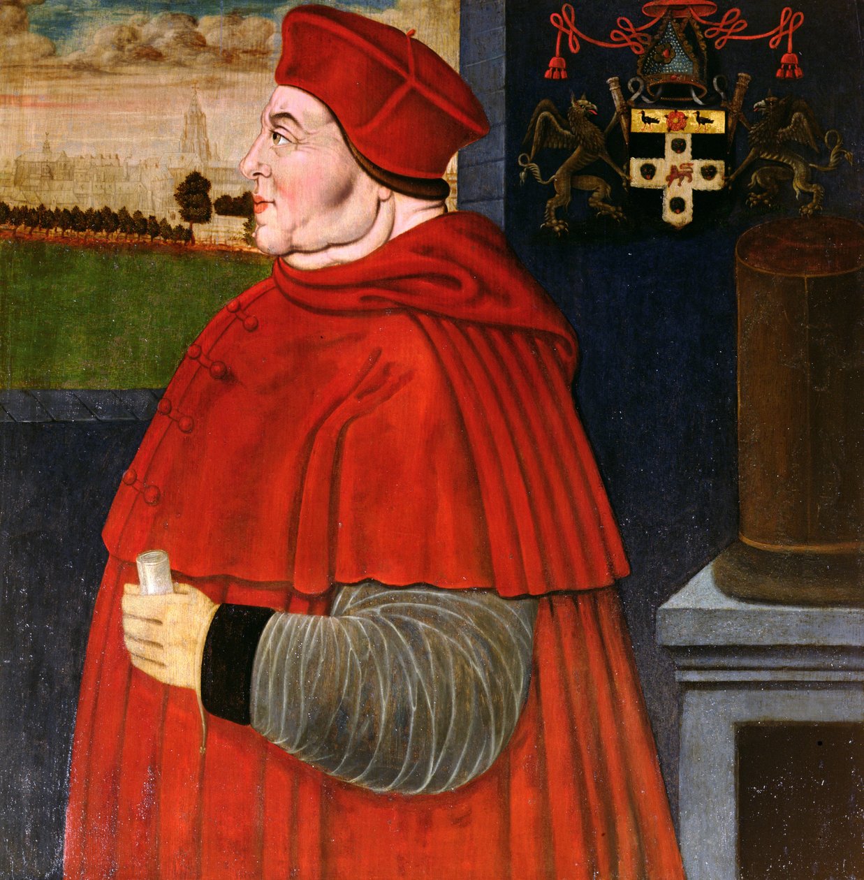 Portret Thomasa Wolseya autorstwa Sampson Strong