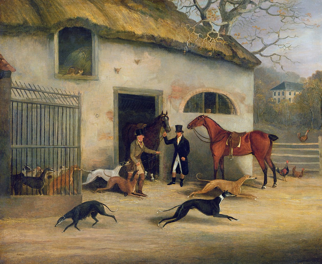 Coursing: ruszanie (patrz też 444842, 444843) autorstwa Samuel Henry Alken